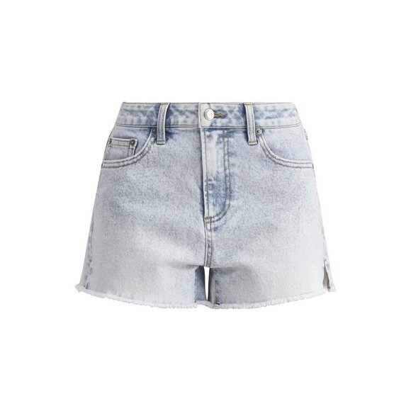 No Boundaries Mid Rise Light Wash Denim Shorts size 4 - Picture 2 of 9